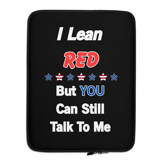 Laptop Sleeve 15" I Lean RED Blk