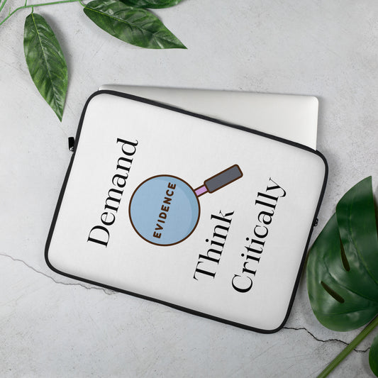 Laptop Sleeve 15" Demand Evidence Wht